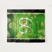 Elegant 66th Titanite Wedding Jubileum Wandkleed (Voorkant (horizontaal))