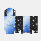 Elegant 67th Star Sapphire Wedding Jubileum Bedankdoosjes (Uitgevouwen)