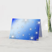 Elegant 67th Star Sapphire Wedding Jubileum Bedankkaart (Achterkant)