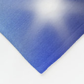 Elegant 67th Star Sapphire Wedding Jubileum Fleece Deken (Hoek)