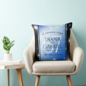 Elegant 67th Star Sapphire Wedding Jubileum Kussen (Stoel)