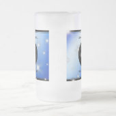 Elegant 67th Star Sapphire Wedding Jubileum Matglas Bierpul (Center)