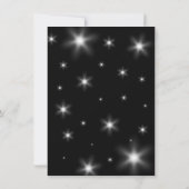 Elegant 67th Star Sapphire Wedding Jubileum Save The Date (Achterkant)