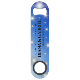 Elegant 67th Star Sapphire Wedding Jubileum Speed Flessenopener