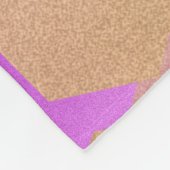 Elegant 6e Amethyst Wedding Jubileum Fleece Deken (Hoek)