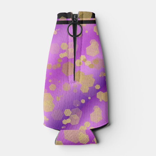 Elegant 6e Amethyst Wedding Jubileum Flesjeskoeler (Achterkant)