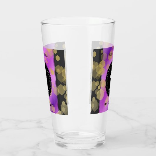 Elegant 6e Amethyst Wedding Jubileum Glas (Rechts)