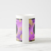 Elegant 6e Amethyst Wedding Jubileum Porselein Kop (Voorkant)