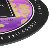 Elegant 6e Amethyst Wedding Jubileum Snijplank (Hoek)