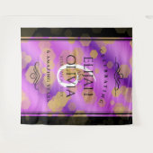 Elegant 6e Amethyst Wedding Jubileum Wandkleed (Voorkant (horizontaal))