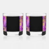 Elegant 6e Amethyst Wedding Jubileum Whisky Glas (Links)