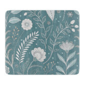 Elegant 6x7 Glass Cutting Board with Stylish Desig Snijplank (Voorkant)