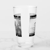 Elegant 70e platina huwelijksjubileum glas (Links)