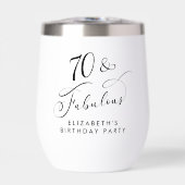 Elegant 70e verjaardag (Voorkant)