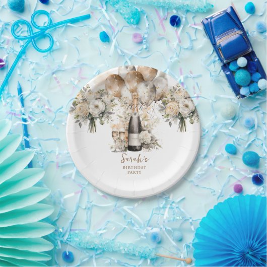 Elegant 70e Verrassingsverjaardagsfeestje Papieren Bordje (Feest)