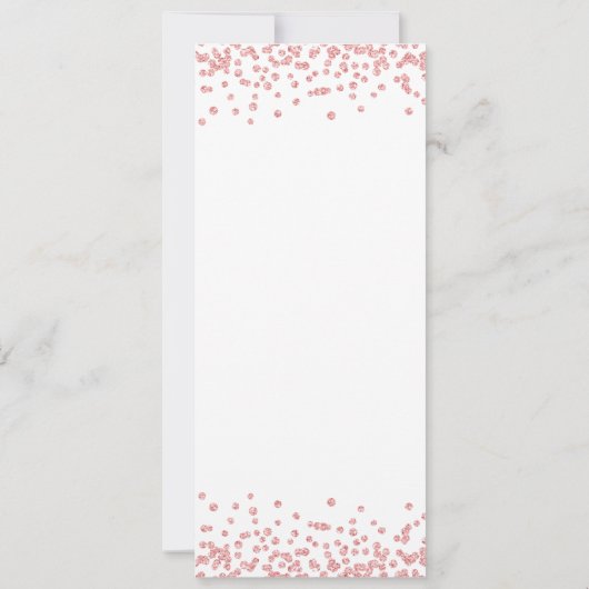 Elegant 70ste verjaardag programma Roos Gold Confe (Achterkant)