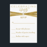 Elegant 70th Birthday Party Invitations RSVP-kaart RSVP Kaartje<br><div class="desc">Dit is de perfecte coördinerende RSVP-kaart voor onze elegante verjaardagsfeestuitnodiging</div>