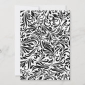 Elegant 70th Birthday Photo Kaart (Achterkant)