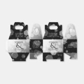 Elegant 70th Platinum Wedding Jubileum Bedankdoosjes (Uitgevouwen)