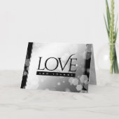 Elegant 70th Platinum Wedding Jubileum Bedankkaart (Voorkant)