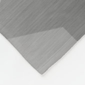 Elegant 70th Platinum Wedding Jubileum Fleece Deken (Hoek)