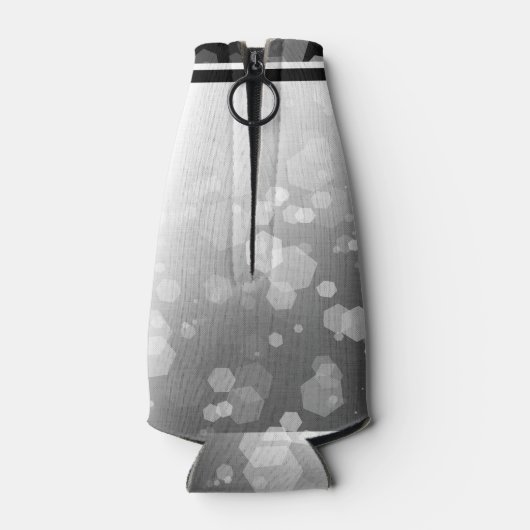 Elegant 70th Platinum Wedding Jubileum Flesjeskoeler (Achterkant)