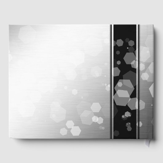 Elegant 70th Platinum Wedding Jubileum Gastenboek (Achterkant)