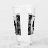 Elegant 70th Platinum Wedding Jubileum Glas (Links)