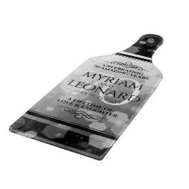 Elegant 70th Platinum Wedding Jubileum Snijplank