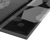 Elegant 70th Platinum Wedding Jubileum Snijplank (Hoek)