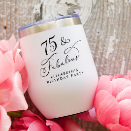 Elegant 75e verjaardagsfeestje