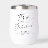 Elegant 75e verjaardagsfeestje (Voorkant)