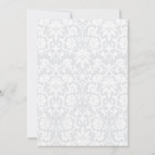 Elegant 75th/60th Diamond Jubileum Design Kaart (Achterkant)