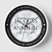 Elegant 75th Diamond Bruiloft Jubileum (Voorkant)