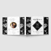 Elegant 75th Diamond Bruiloft Jubileum Gastenboek (Volledig)