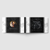 Elegant 75th Diamond Bruiloft Jubileum Gastenboek (Volledig)