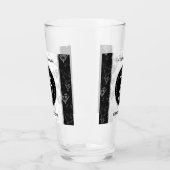 Elegant 75th Diamond Bruiloft Jubileum Glas (Links)