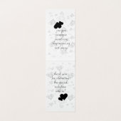 Elegant 75th Diamond Bruiloft Jubileum Kaart (Binnenkant ongevouwen)