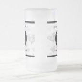 Elegant 75th Diamond Bruiloft Jubileum Matglas Bierpul (Center)