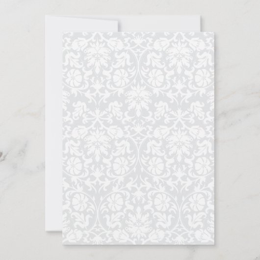 Elegant 75th Diamond Jubileum Design Kaart (Achterkant)