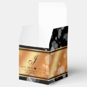 Elegant 7e 22e 49e Copper Wedding Jubileum Bedankdoosjes (Geopend)