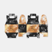 Elegant 7e 22e 49e Copper Wedding Jubileum Bedankdoosjes (Uitgevouwen)