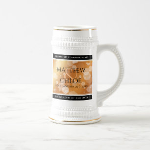 Elegant 7e 22e 49e Copper Wedding Jubileum Bierpul