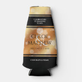 Elegant 7e 22e 49e Copper Wedding Jubileum Flesjeskoeler (Voorkant)