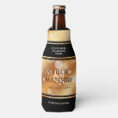 Elegant 7e 22e 49e Copper Wedding Jubileum Flesjeskoeler (Fles Voorkant)