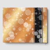 Elegant 7e 22e 49e Copper Wedding Jubileum Gastenboek (Achterkant)