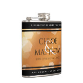 Elegant 7e 22e 49e Copper Wedding Jubileum Heupfles (Rechts)