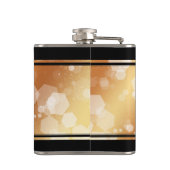 Elegant 7e 22e 49e Copper Wedding Jubileum Heupfles (Achterkant)