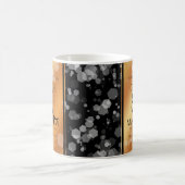 Elegant 7e 22e 49e Copper Wedding Jubileum Magische Mok (Center)