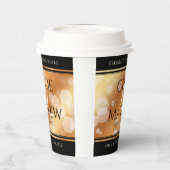 Elegant 7e 22e 49e Copper Wedding Jubileum Papieren Bekers (Links)